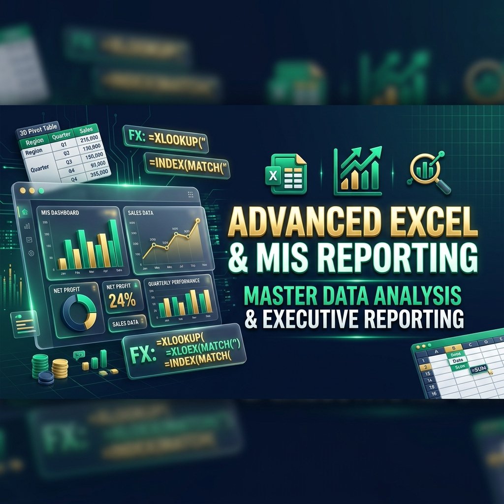 Advanced Excel & Dashboarding Course